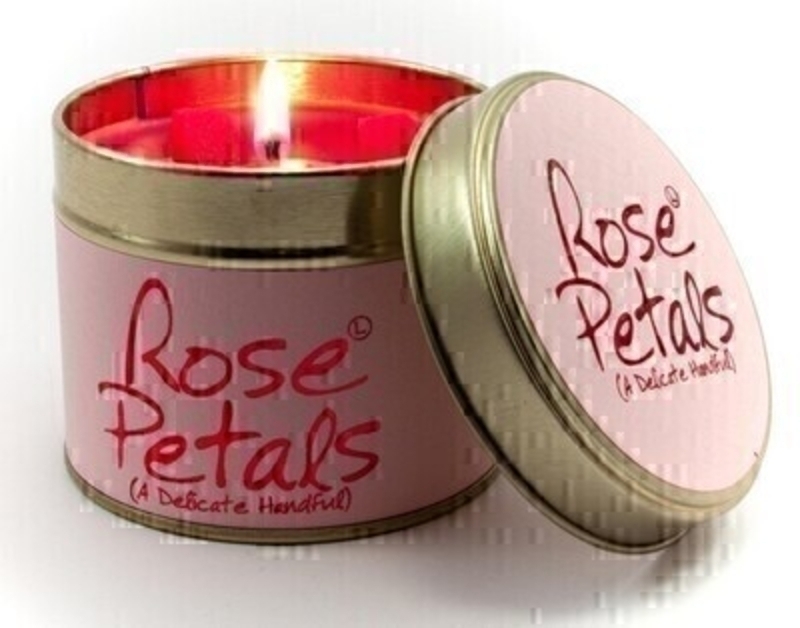 Rose Petals Scented Candle By Lily Flame